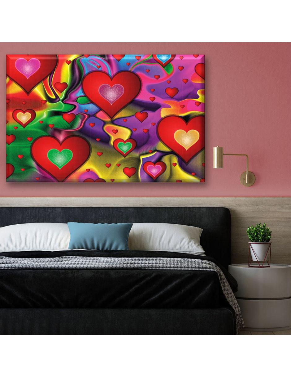 Cuadro decorativo El amor, arte pop 3