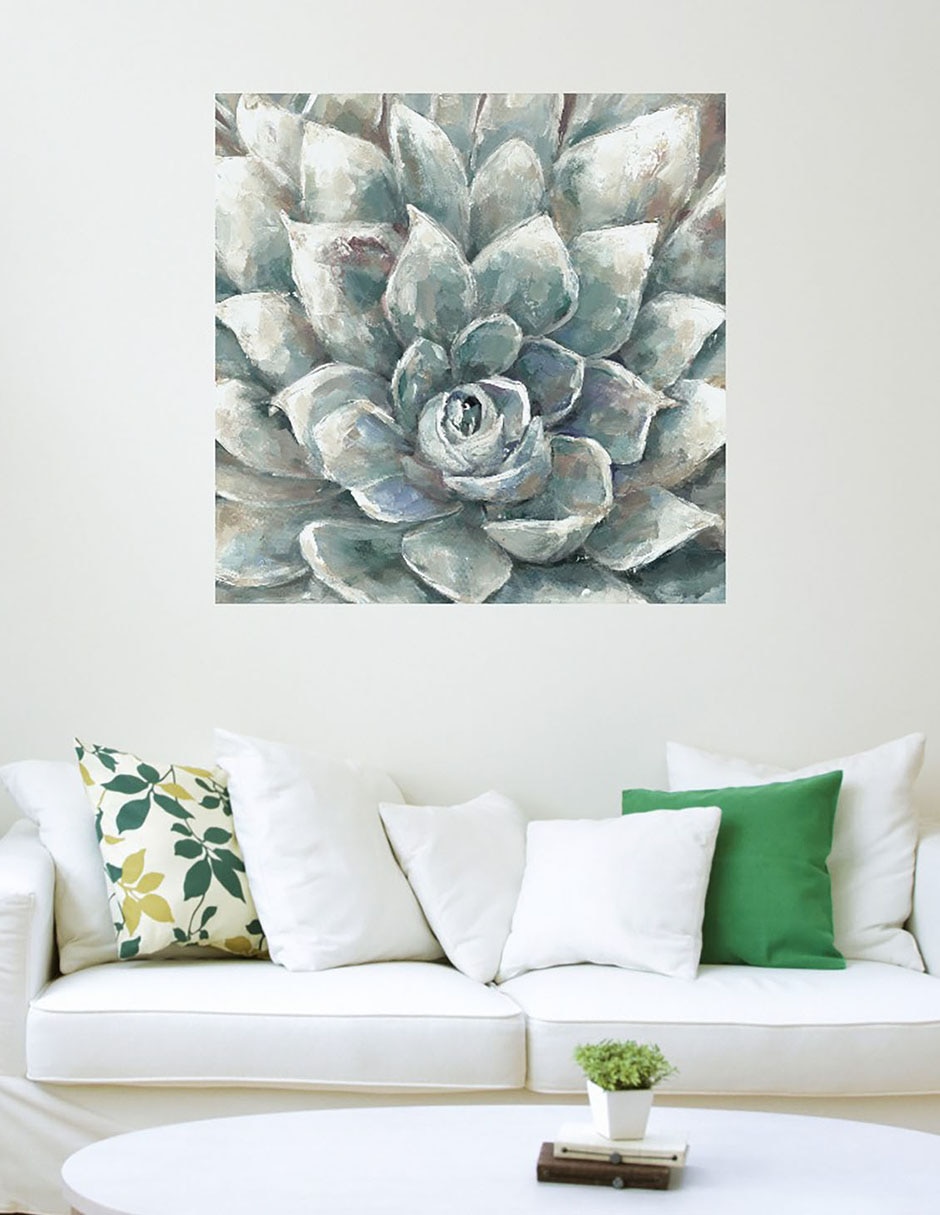 Cuadro decorativo Cactus Floreciendo técnica mixta Floración 3