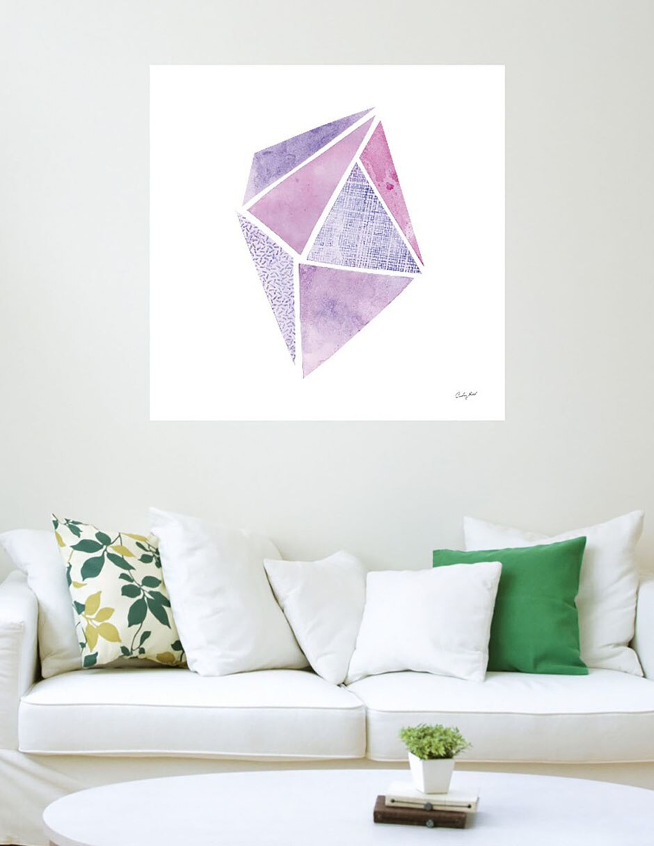 Cuadro decorativo Brilla VI técnica mixta Formas 3