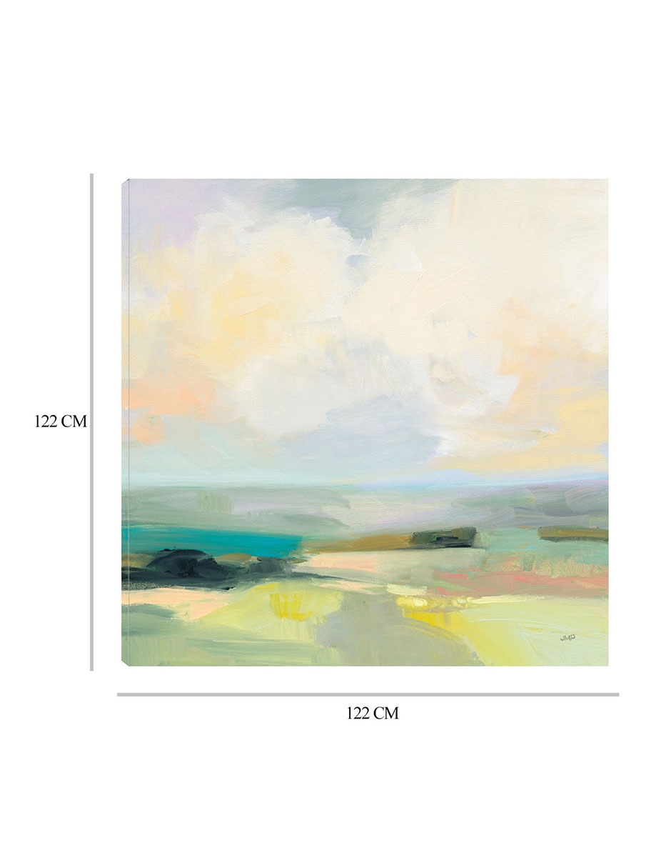 Cuadro decorativo Cielo de Verano III técnica mixta Campos 2