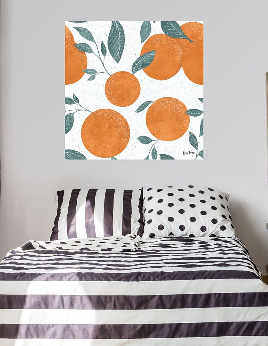 Cuadro decorativo Cócteles afrutados I técnica mixta Cítricos 2
