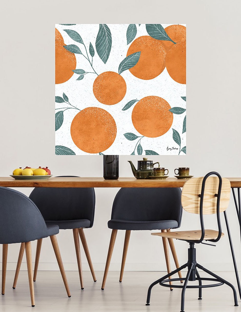 Cuadro decorativo Cócteles afrutados I técnica mixta Cítricos 3