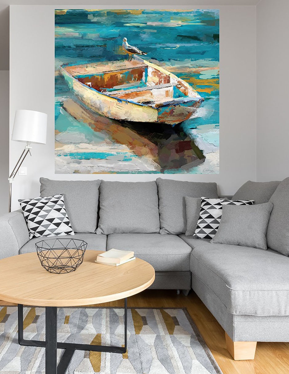 Cuadro decorativo Brisa de la Costa II técnica mixta Playas 4