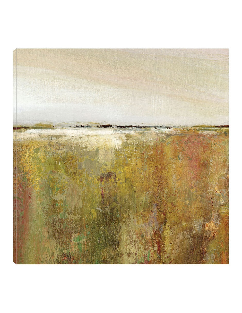 Cuadro decorativo Campos de ensueño técnica mixta Primavera Cuadro decorativo Campos de ensueño técnica mixta Primavera