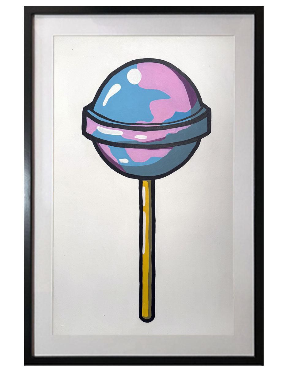 Pintura Lollipop técnica acrílico