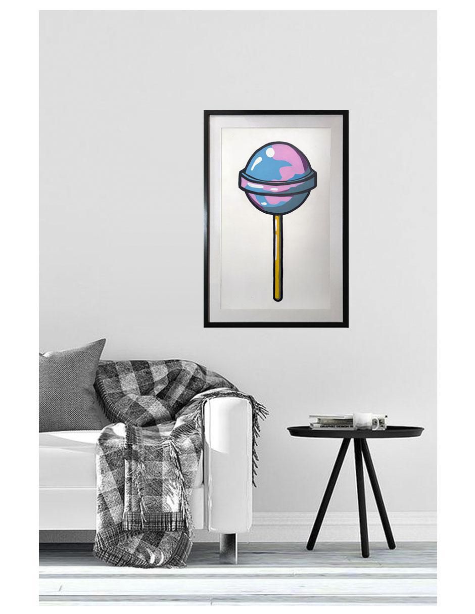 Pintura Lollipop técnica acrílico 2