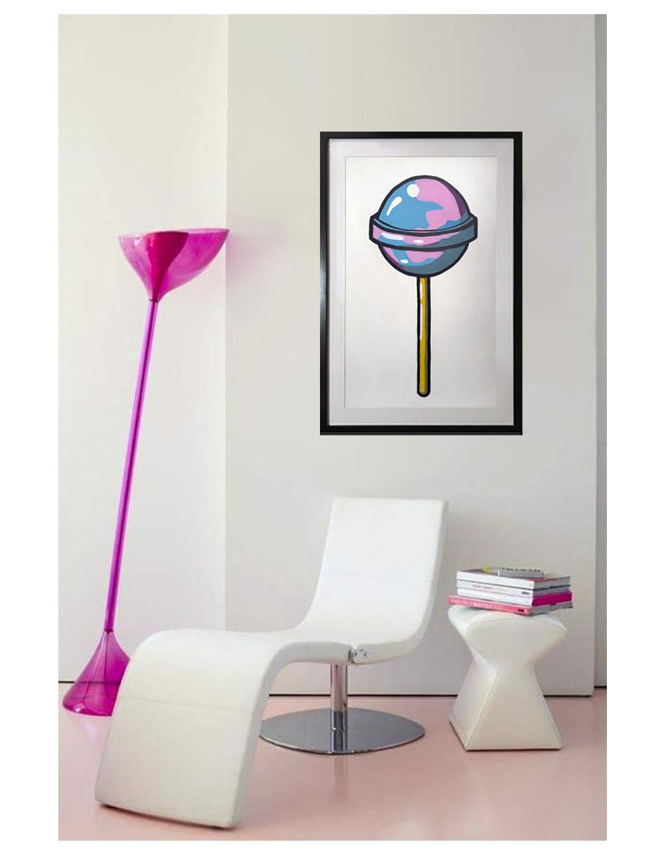 Pintura Lollipop técnica acrílico 3
