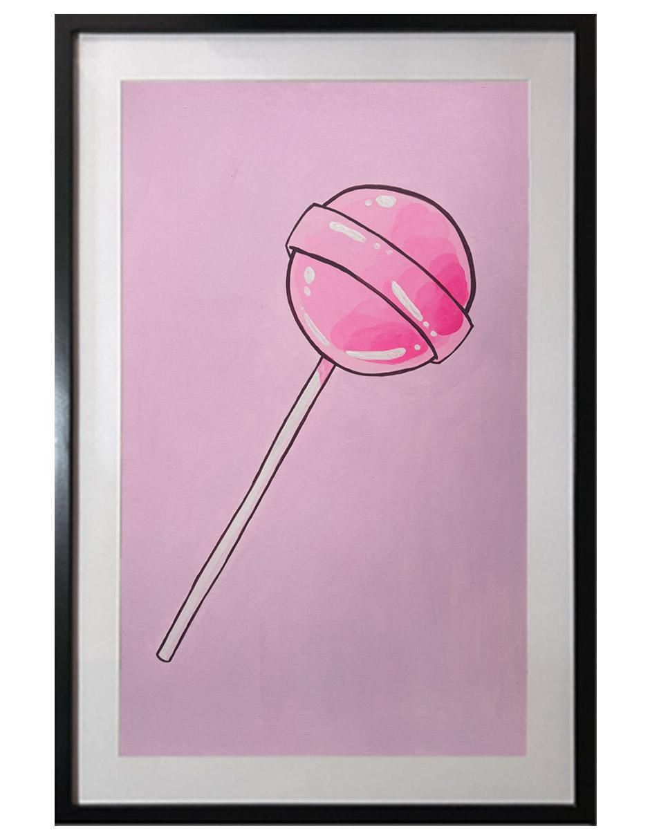 Pintura Lollipop II técnica acrílico Lollipop