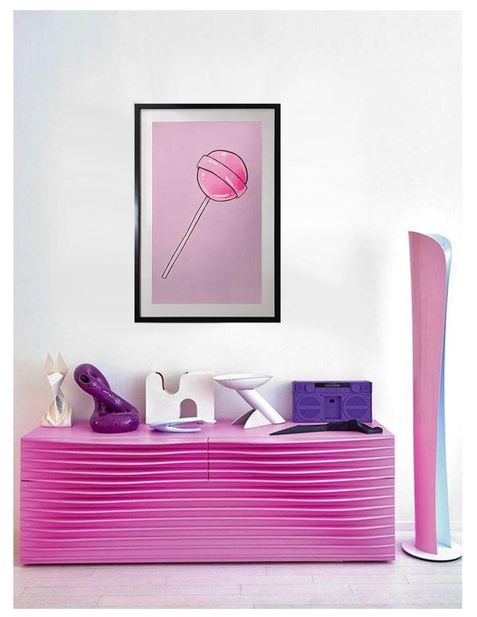 Pintura Lollipop II técnica acrílico Lollipop 5