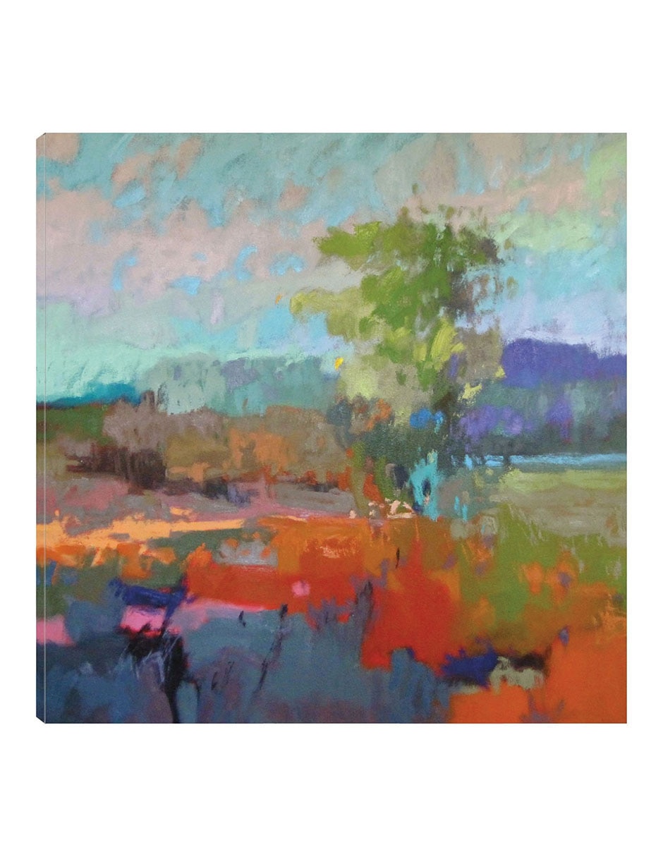 Cuadro decorativo Campo de color XII técnica mixta Naturaleza