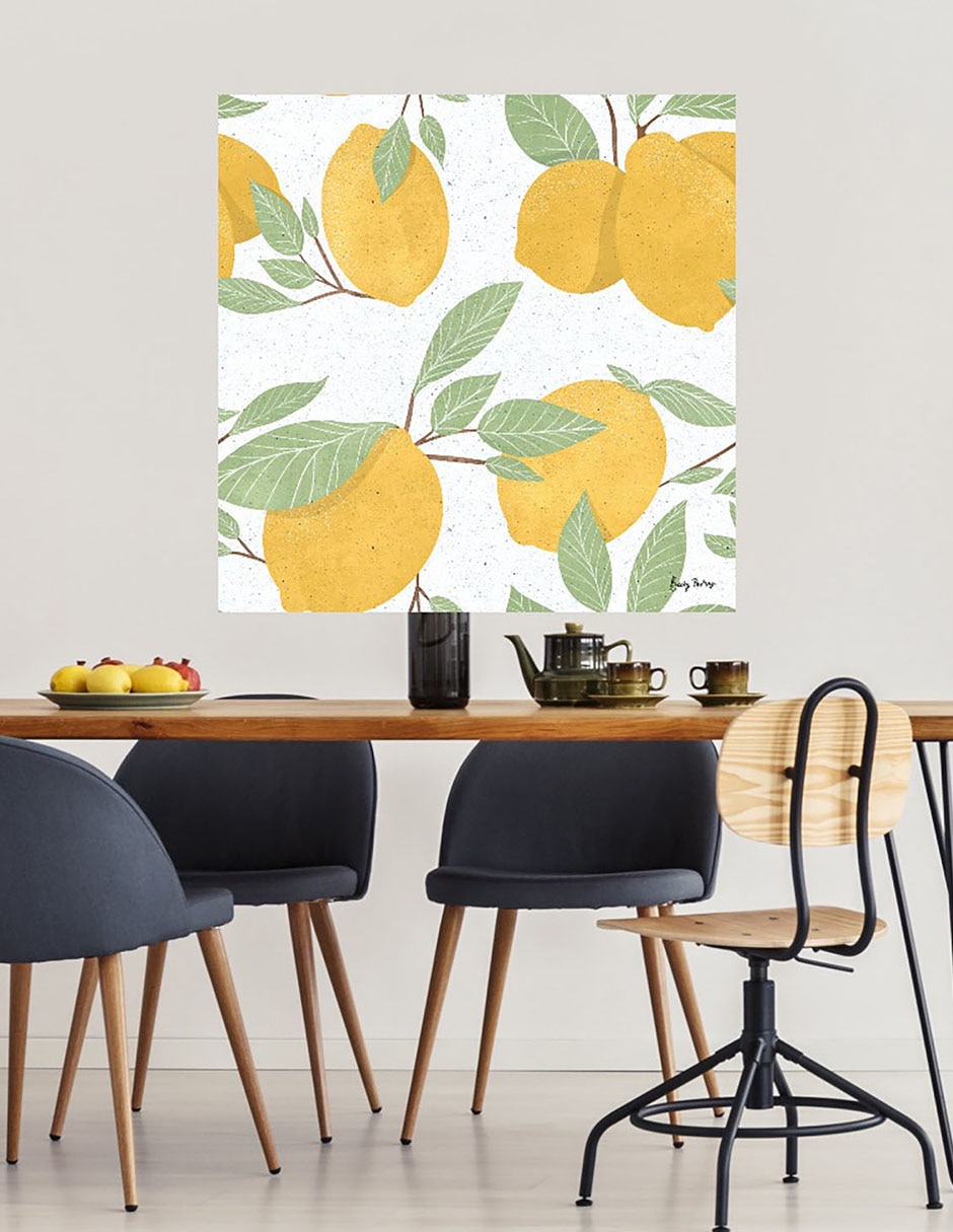 Cuadro decorativo Cócteles afrutados II técnica mixta Cítricos 3