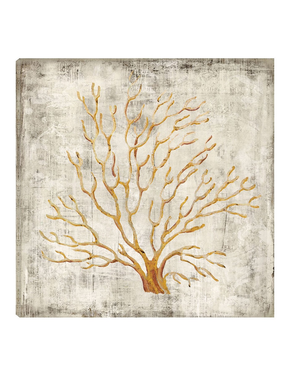 Cuadro decorativo Coral de Cobre II técnica mixta Animales Marinos Cuadro decorativo Coral de Cobre II técnica mixta Animales Marinos