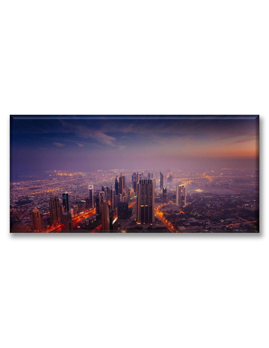Cuadro decorativo Dubai de noche Cuadro decorativo Dubai de noche