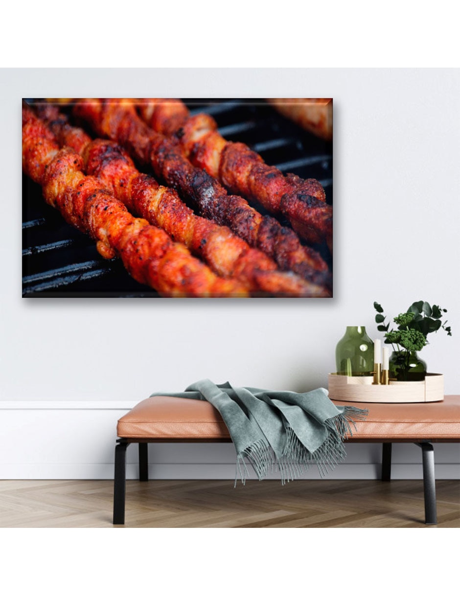 Cuadro decorativo Brocheta de carne 3