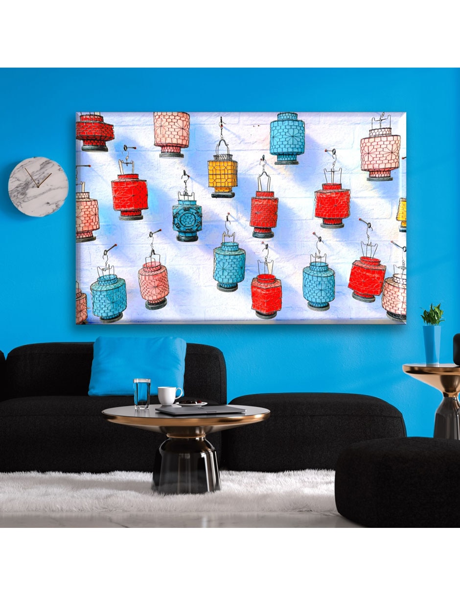 Cuadro decorativo Linternas 2