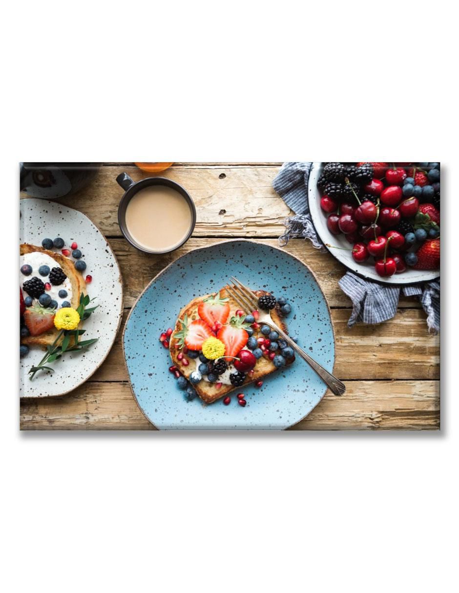 Cuadro decorativo Desayuno de frutos rojos