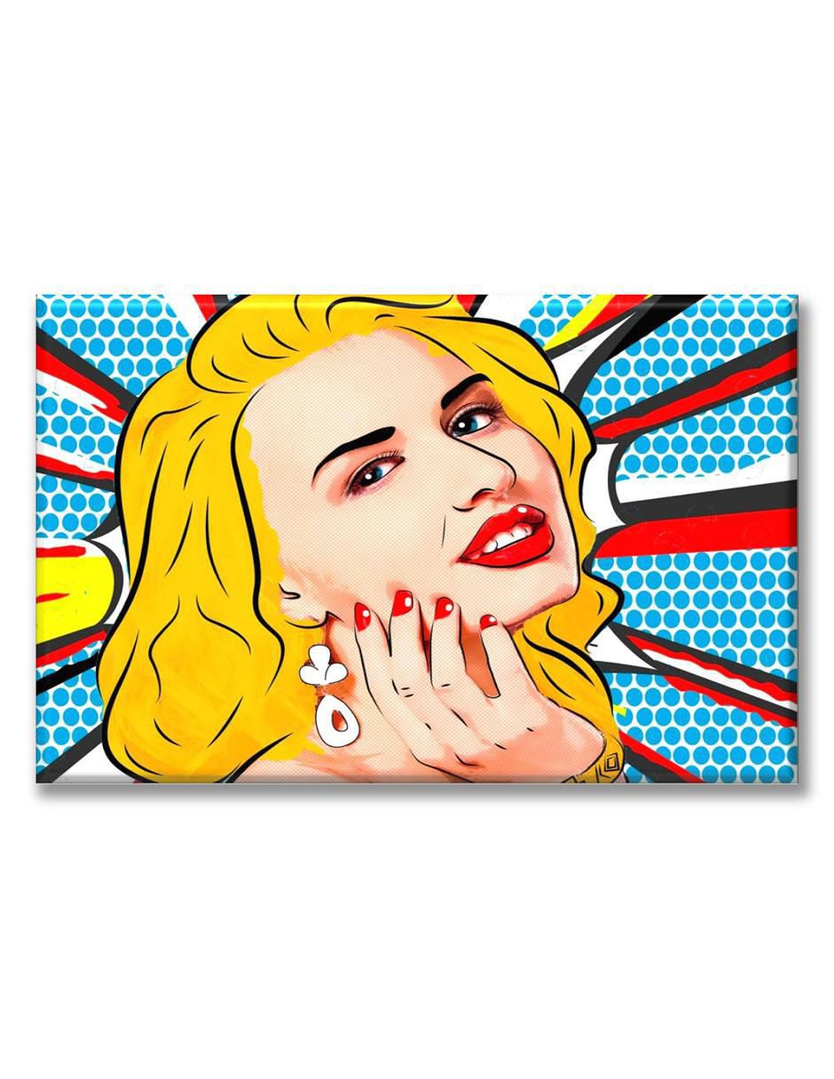 Cuadro decorativo Rubia art pop Cuadro decorativo Rubia art pop