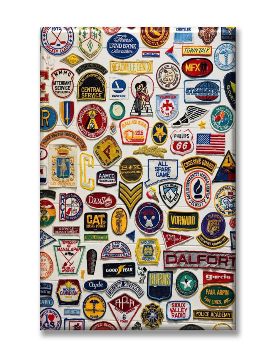 Cuadro decorativo Sello pared retro