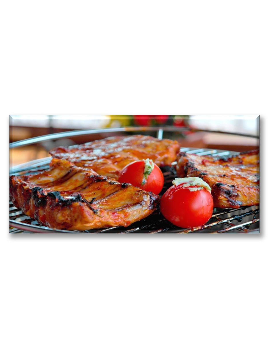 Cuadro decorativo Costillas a la parrilla