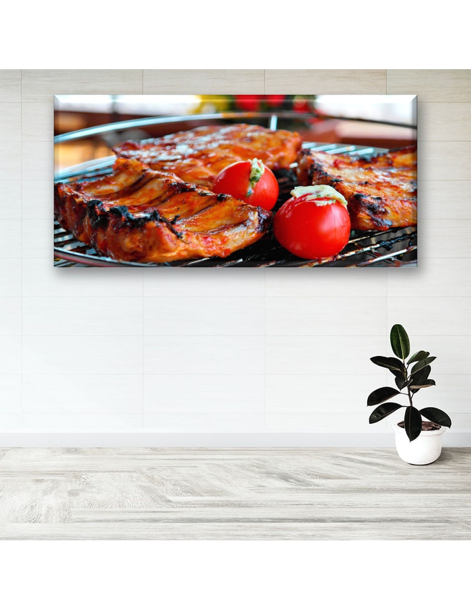 Cuadro decorativo Costillas a la parrilla 2
