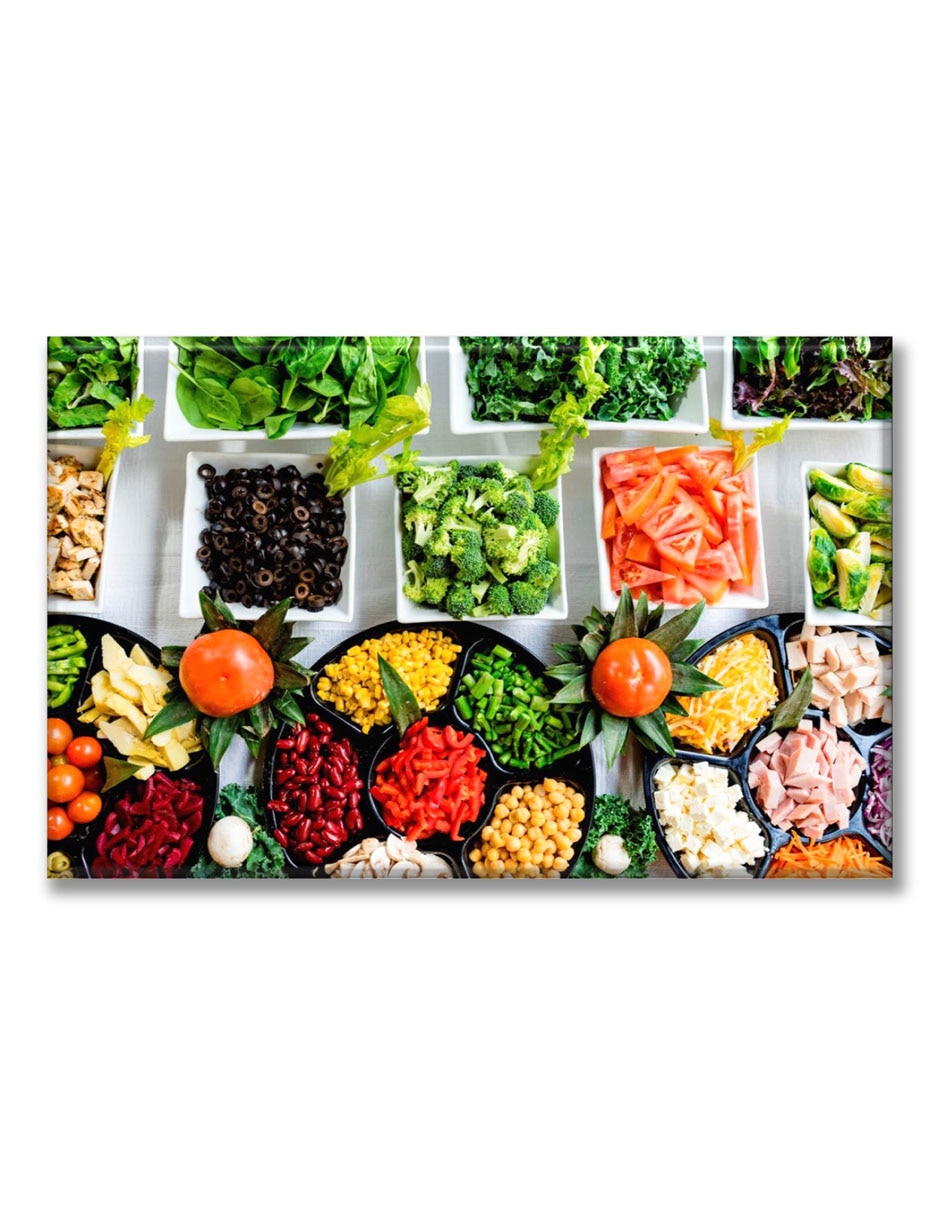 Cuadro decorativo Variedad de verduras