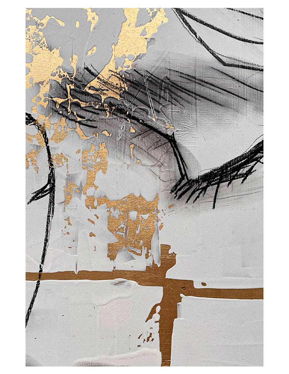 Pintura Mesías técnica mixta 2