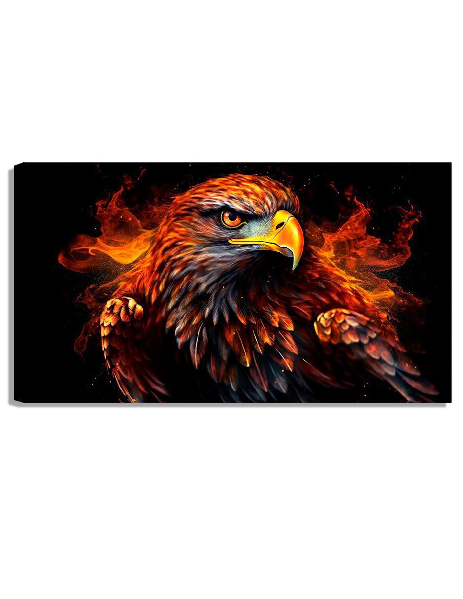 Litografía Fire Eagle técnica acrílico Litografía Fire Eagle técnica acrílico