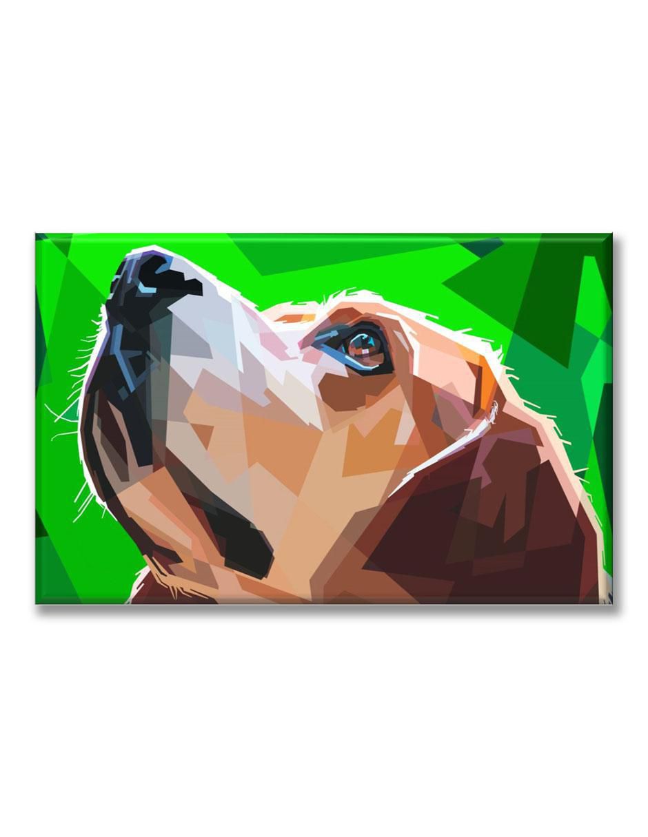 Cuadro decorativo Perro art pop