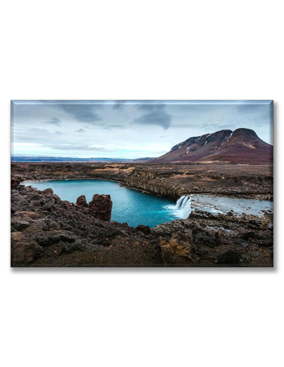 Cuadro decorativo Cascada al río Cuadro decorativo Cascada al río