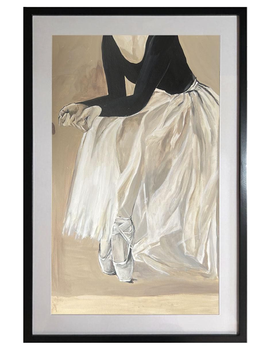 Pintura Ballet técnica acrílico