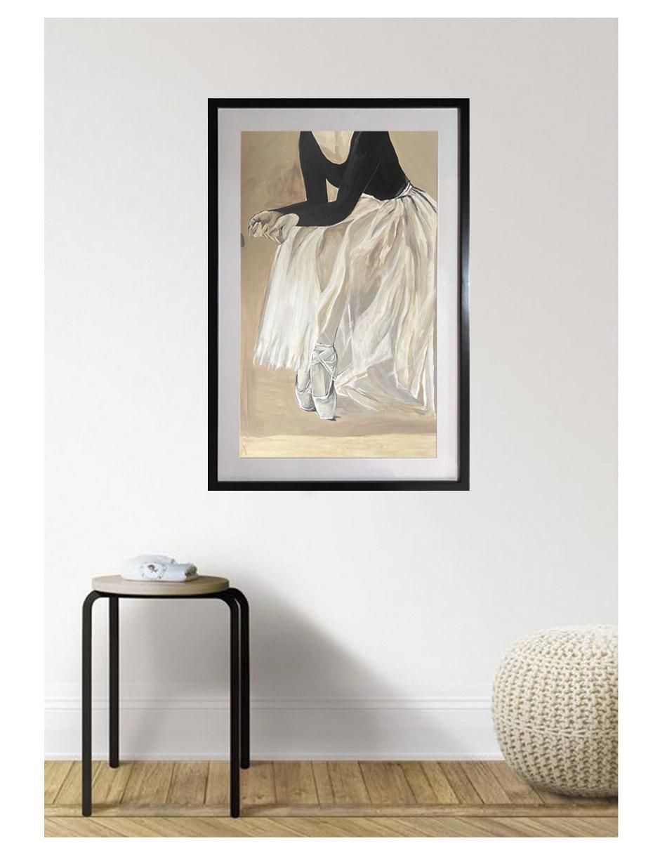 Pintura Ballet técnica acrílico 3