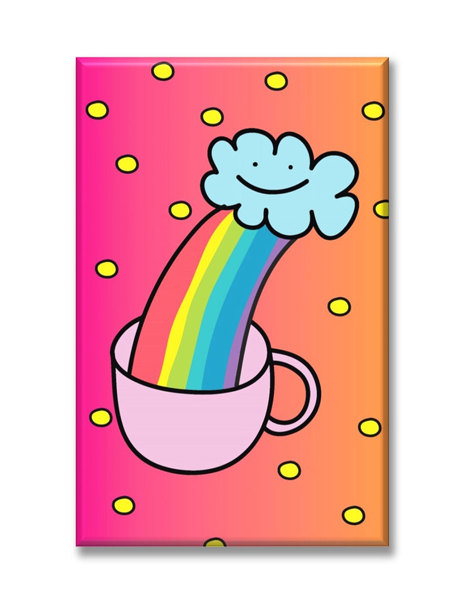Cuadro decorativo Café arcoiris Cuadro decorativo Café arcoiris