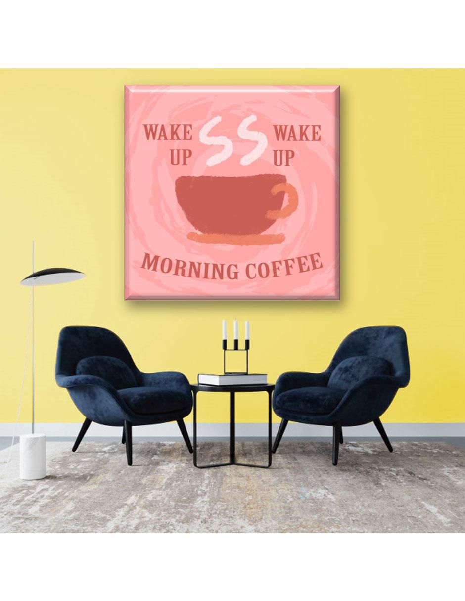 Cuadro decorativo café de la mañana 2