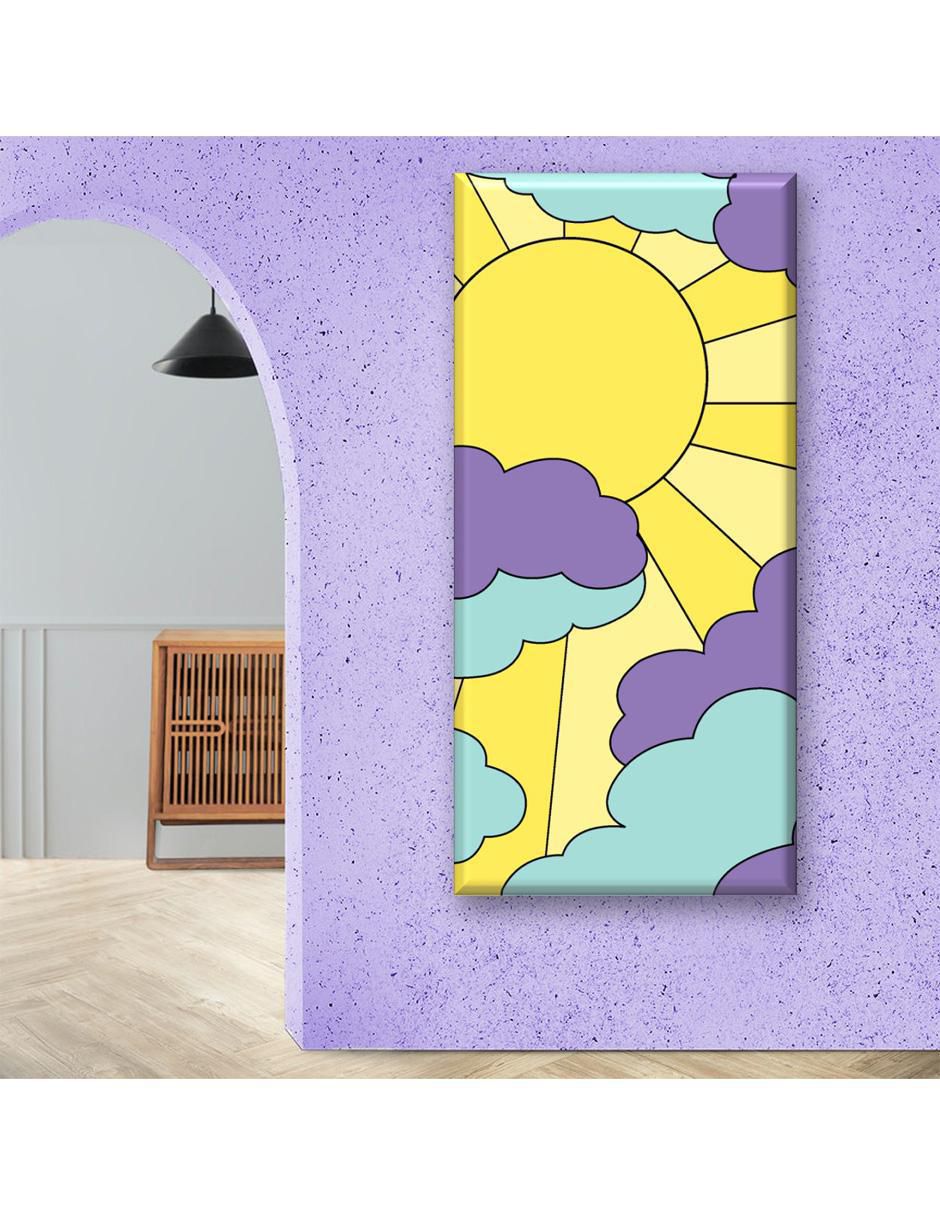 Cuadro decorativo Sol y nubes 2