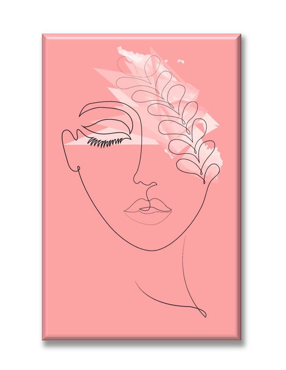 Cuadro decorativo Mujer con flores Cuadro decorativo Mujer con flores