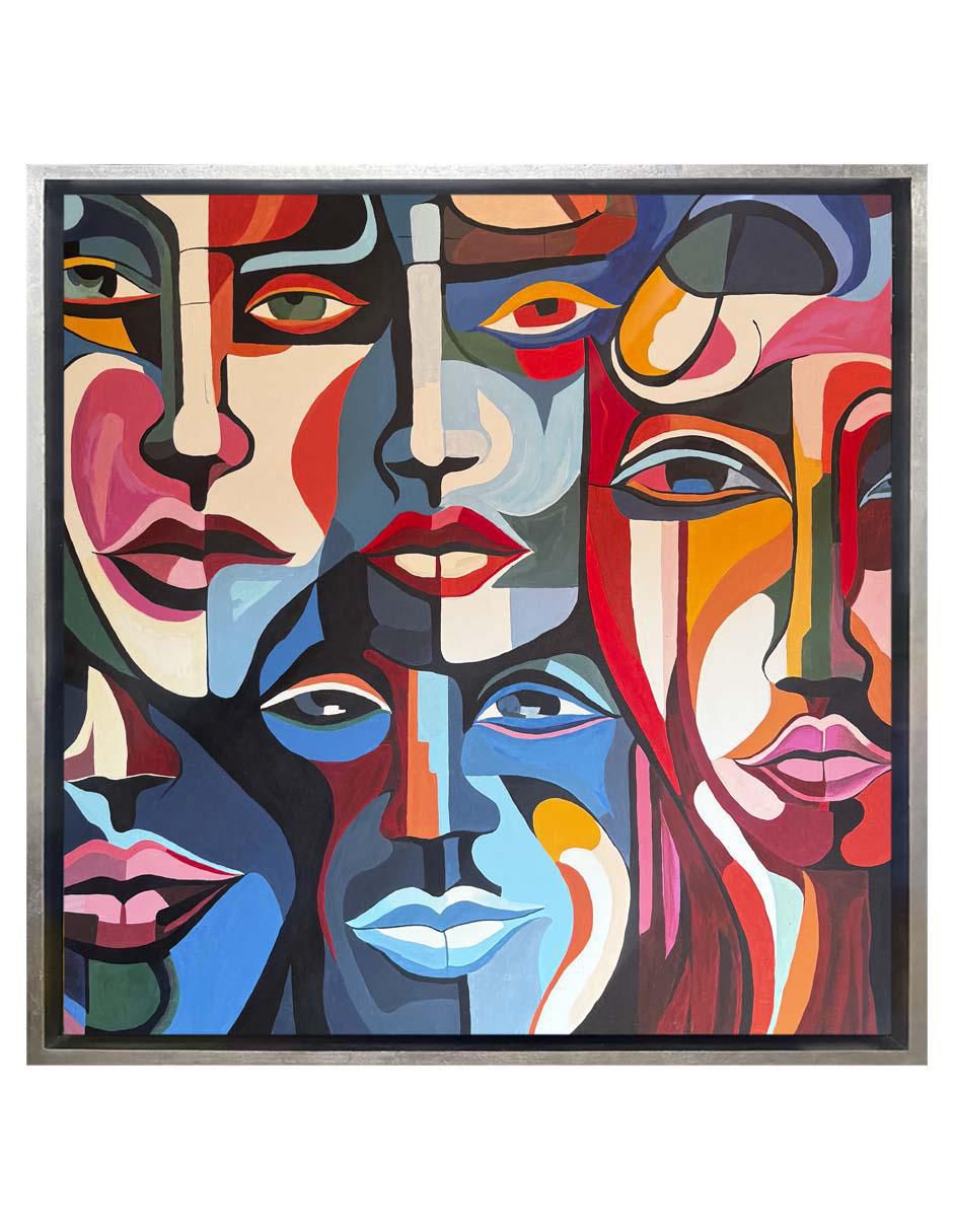 Pintura Diversity técnica acrílico Pintura Diversity técnica acrílico