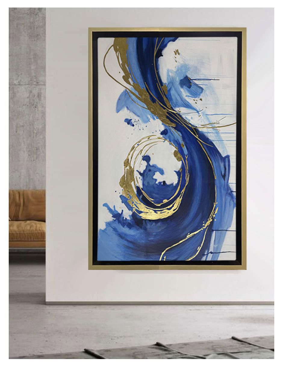 Pintura Tornado técnica mixta 2