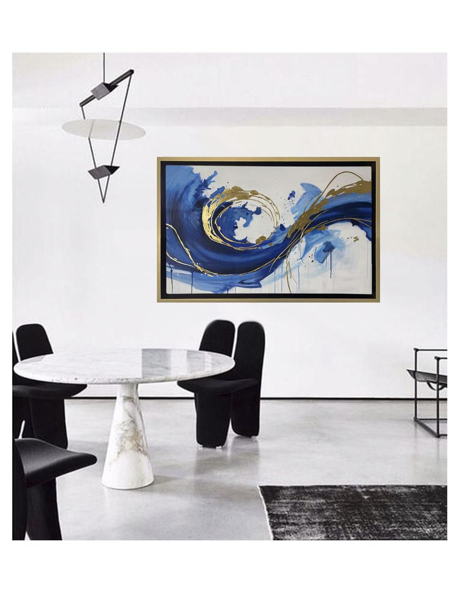 Pintura Tornado técnica mixta 4