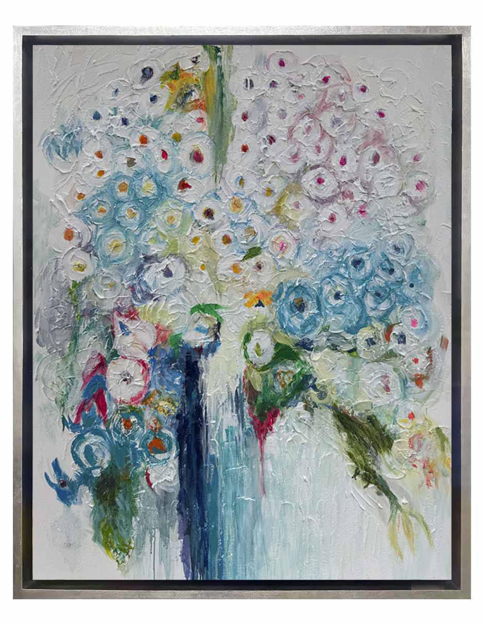 Pintura Belleza Imperfecta Floral técnica mixta Floral