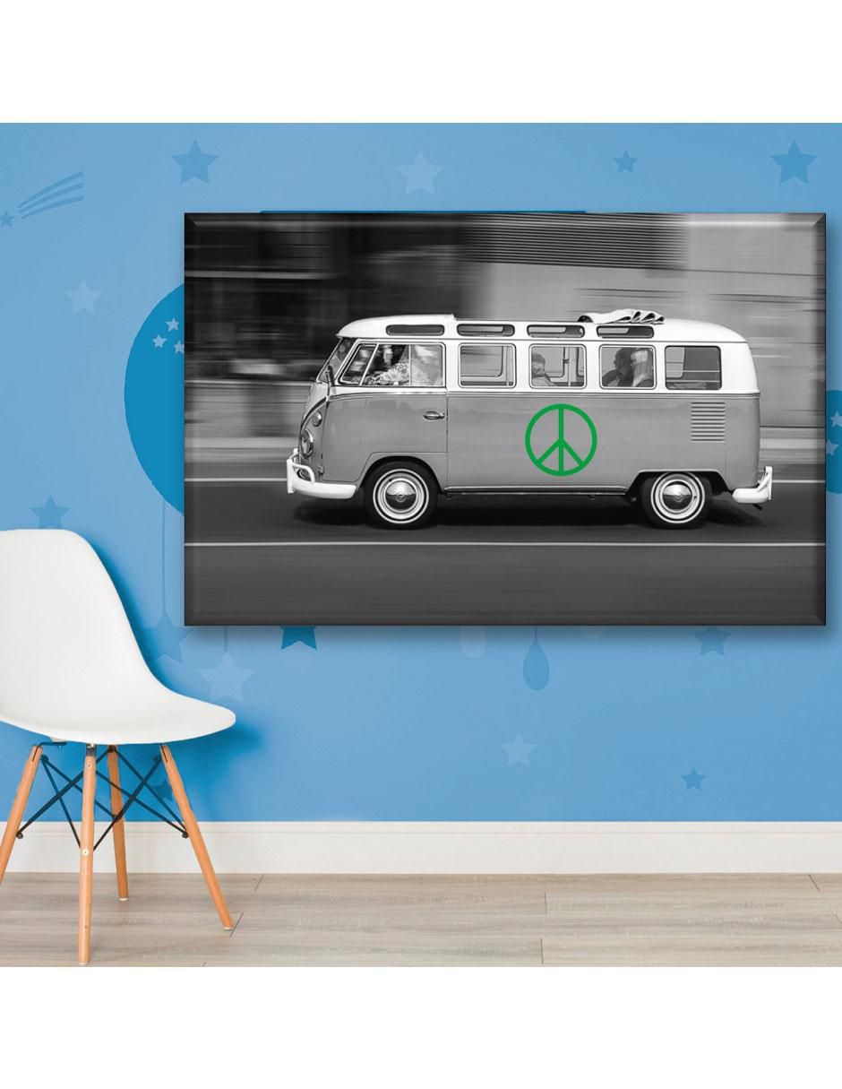 Cuadro decorativo Combi hippie 2
