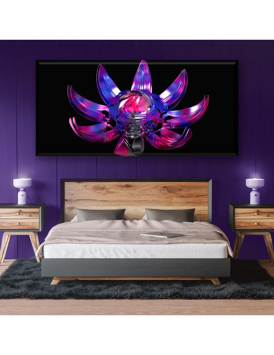 Cuadro decorativo Flor mecánica 2