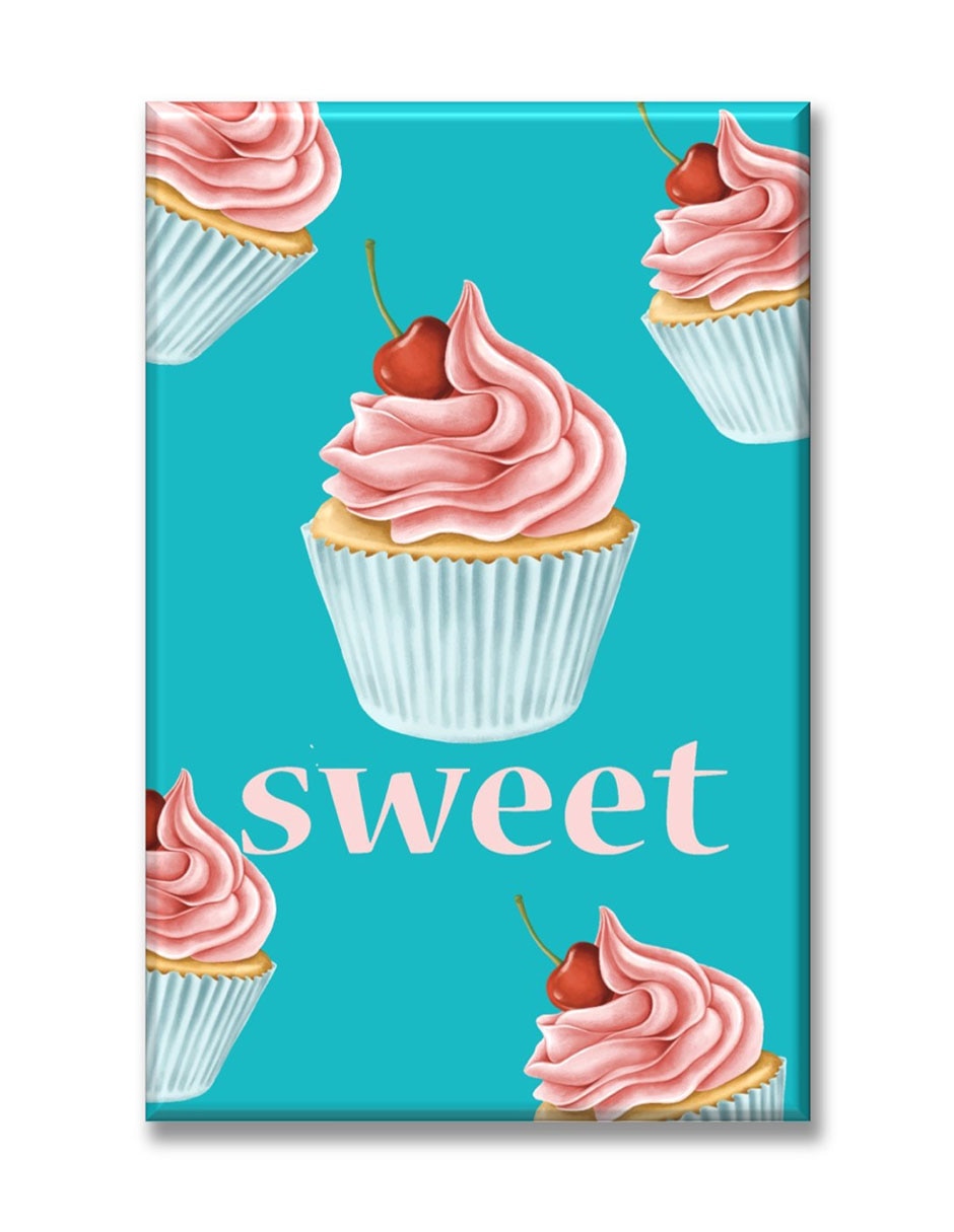 Cuadro decorativo Cupcakes rosas Cuadro decorativo Cupcakes rosas