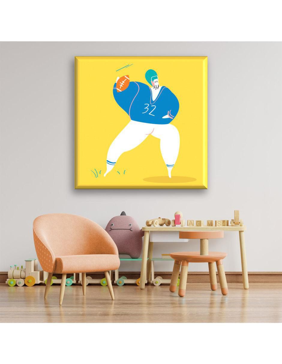 Cuadro decorativo Jugador de americano II 2