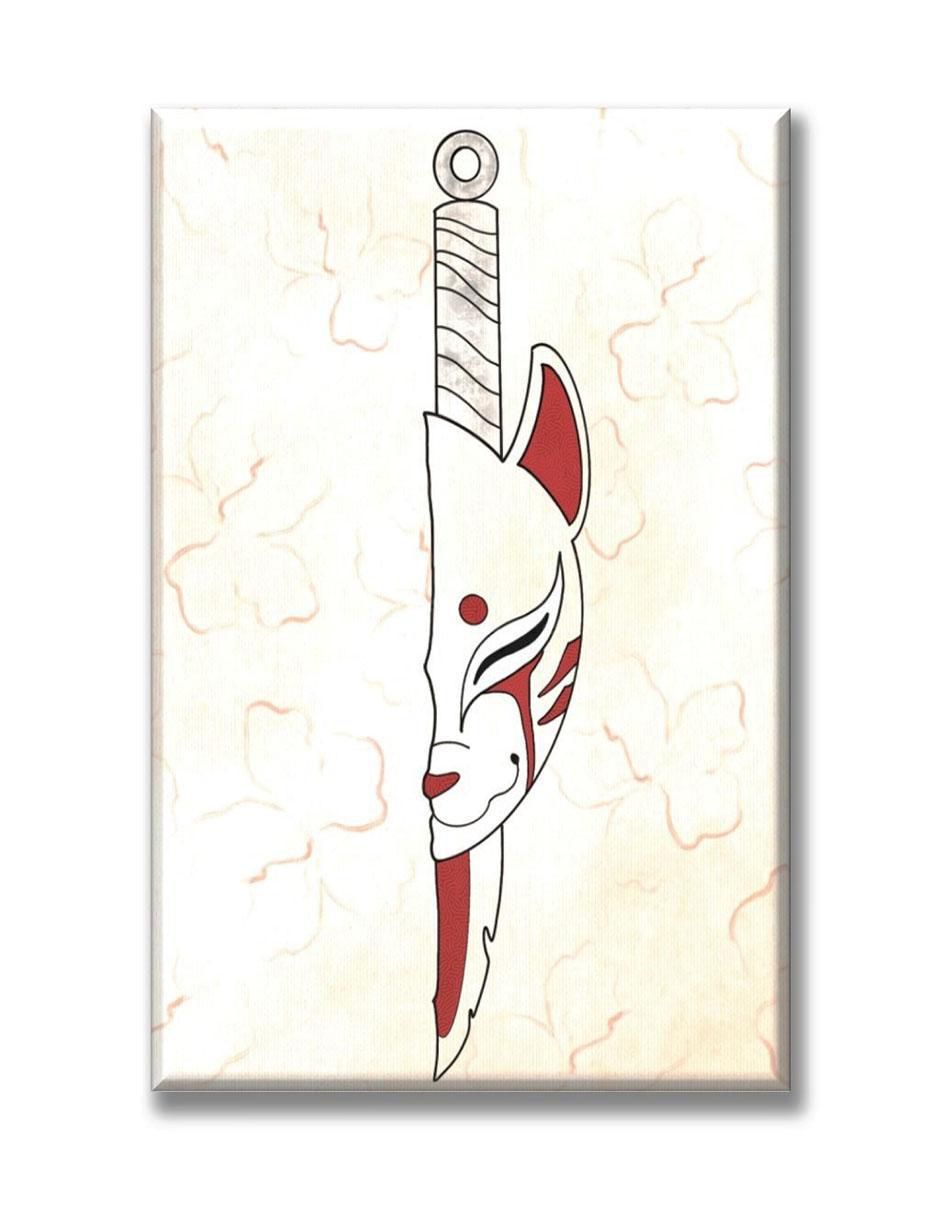 Cuadro decorativo Máscara japonesa