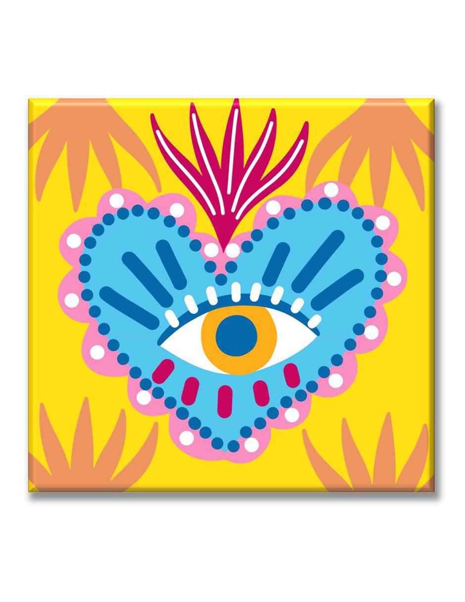 Cuadro decorativo Corazón con ojo