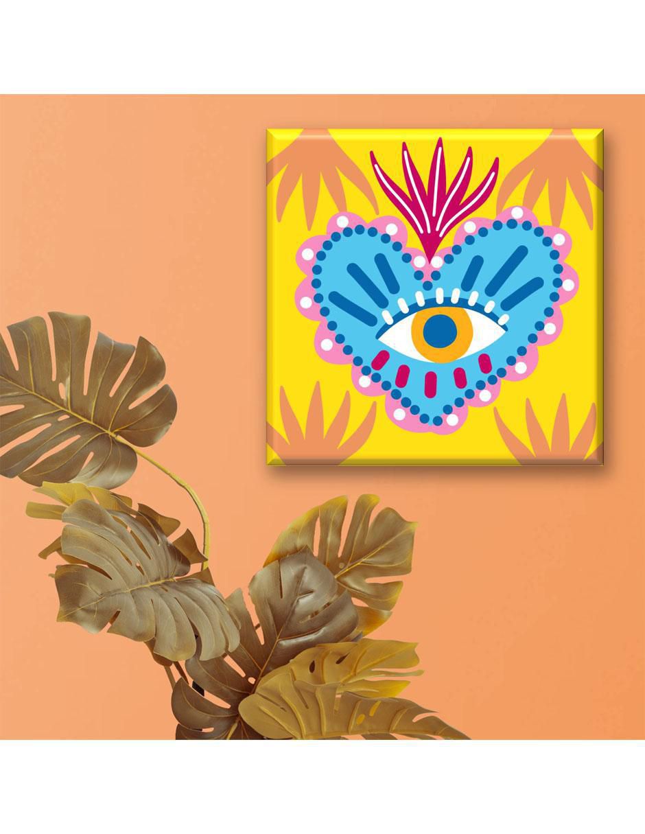 Cuadro decorativo Corazón con ojo 2
