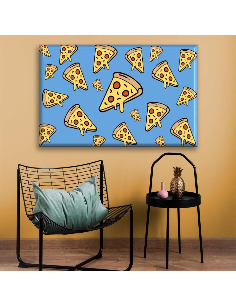 Cuadro decorativo Pizza ilustración 2