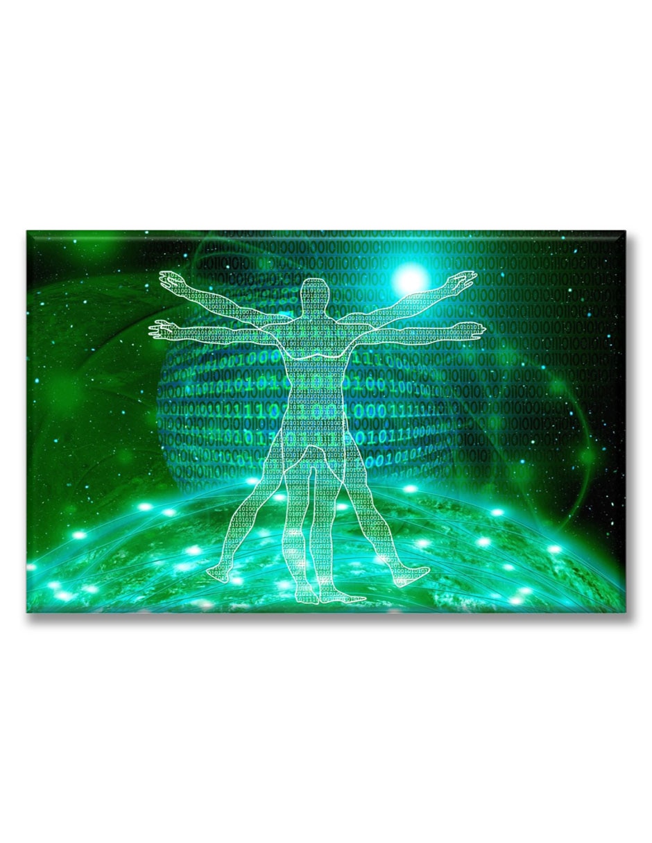 Cuadro decorativo Codigo binario matriz Cuadro decorativo Codigo binario matriz