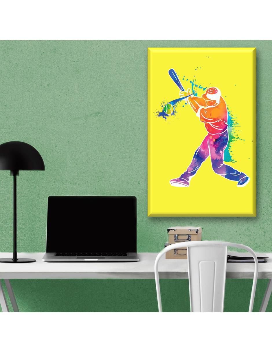 Cuadro decorativo Jugador beisbol 2