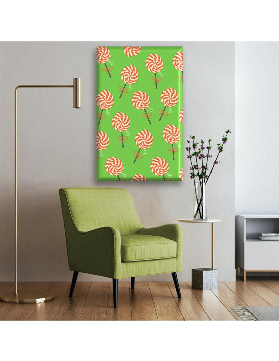 Cuadro decorativo Paletas de menta 2